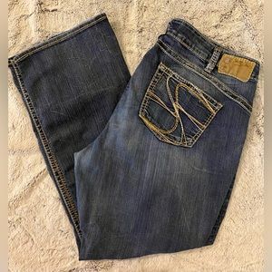 Silver jeans, Tuesday 16 1/2 style, size 20/L31